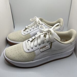 Puma Women's Shoe Size 8 Whisper White California Exotic Sneakers 368135 New
